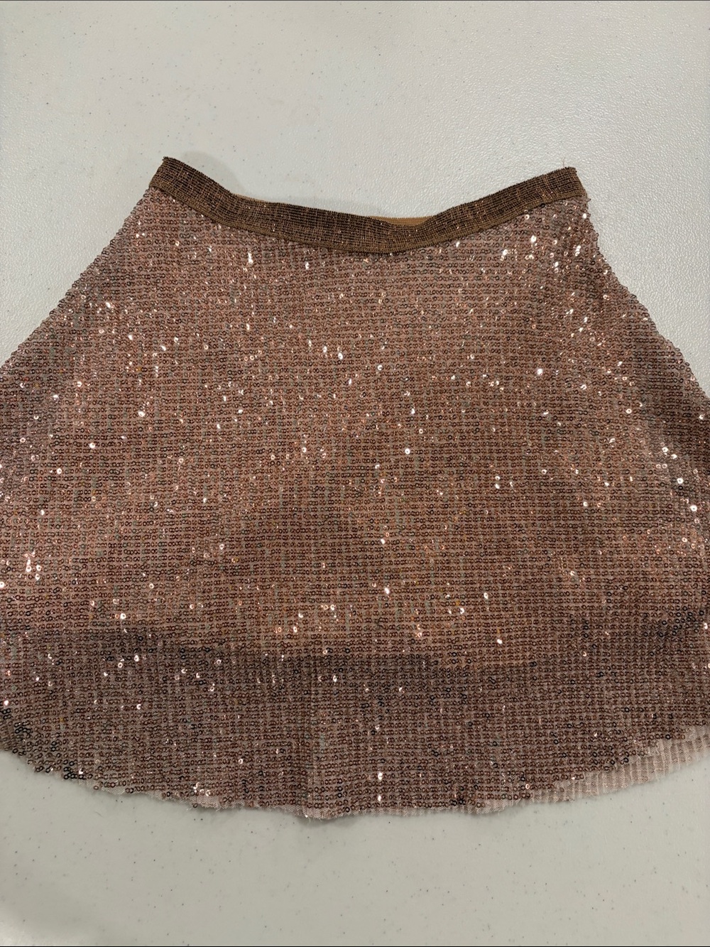 Girls Zara Metallic Skirt